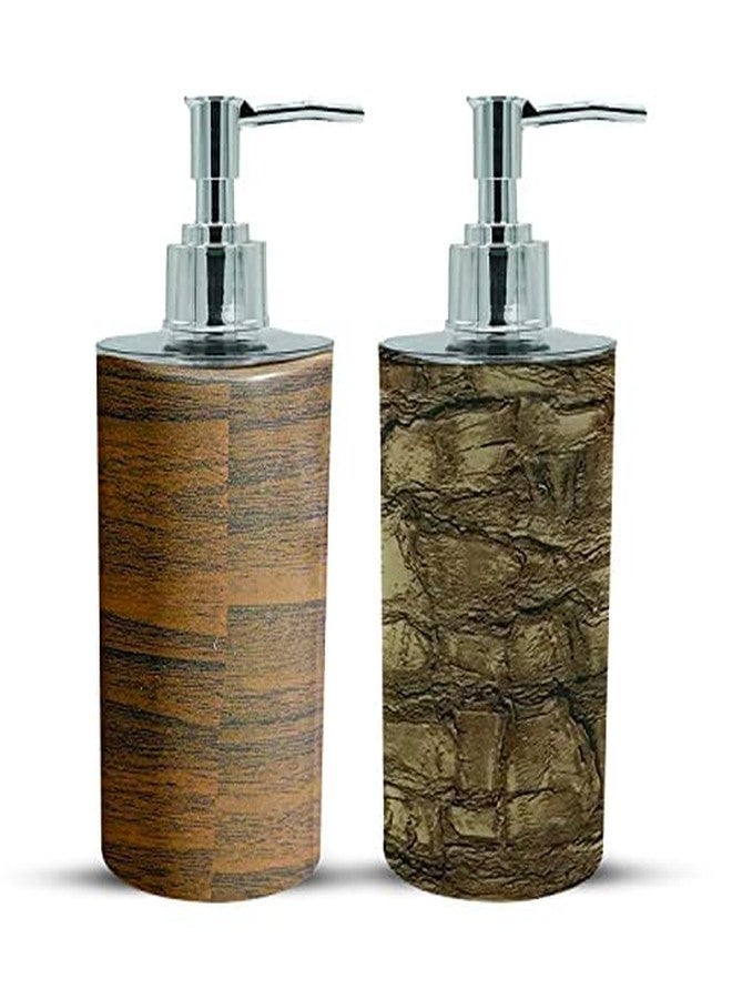 Shenron Soap Dispenser Plastic Bottle Set with Pump for Liquid Soap | Liquid/Shampoo | Hand Wash | Sanitizer | Essential Oil | Lotion Dispenser Bottle for Bathroom and Kitchen - Image 1